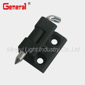 Charnière de porte charnières 90022,, finition noire. Ouverture de 180 degrés.